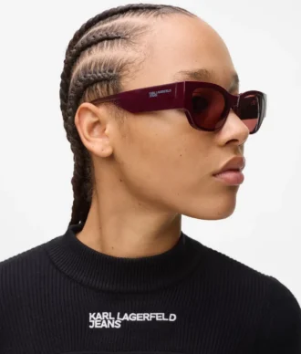 Sonnenbrille mit tiefen Bügeln