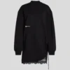 SPITZEN-DETAIL-SWEATKLEID