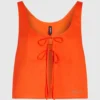 Strandtop mit Bindeband vorne Strandtop mit Bindeband vorne