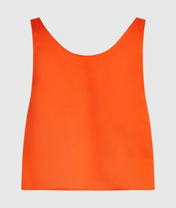 Strandtop mit Bindeband vorne Strandtop mit Bindeband vorne