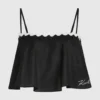 Strandtop mit Wellenkante Strandtop mit Wellenkante