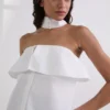 STRAPLESS POPLIN SHIRT STRAPLESS POPLIN SHIRT