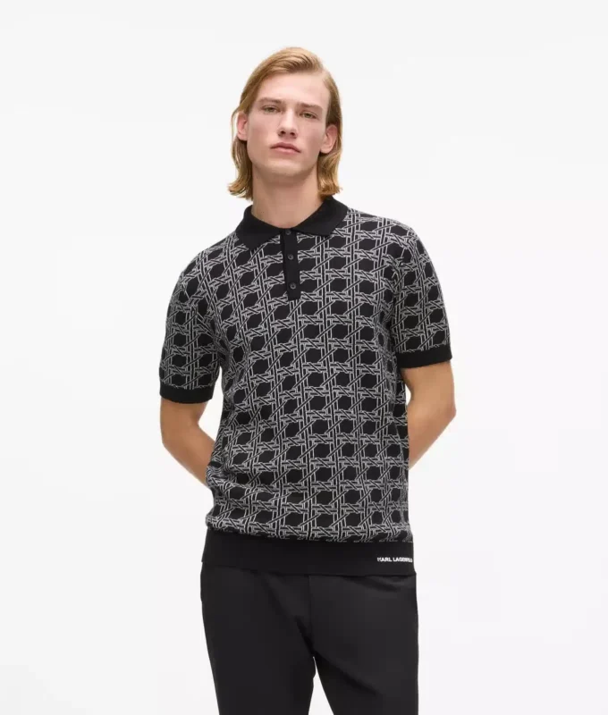 Strick-Poloshirt Strick-Poloshirt