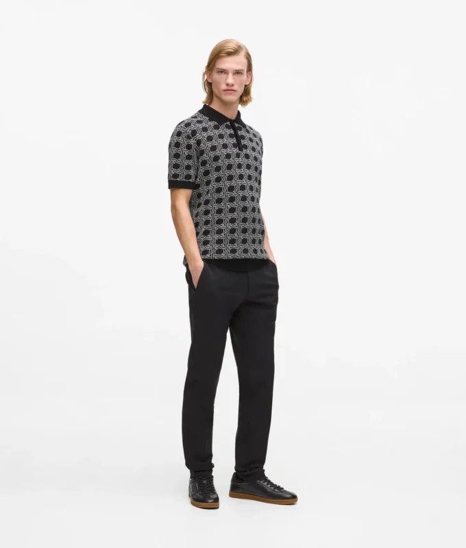 Strick-Poloshirt Strick-Poloshirt