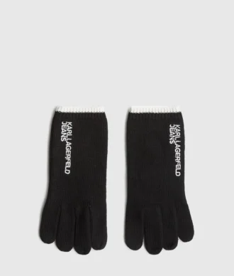 Strickhandschuhe mit Logo