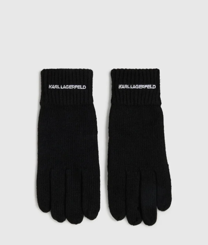 Strickhandschuhe mit Logo Strickhandschuhe mit Logo