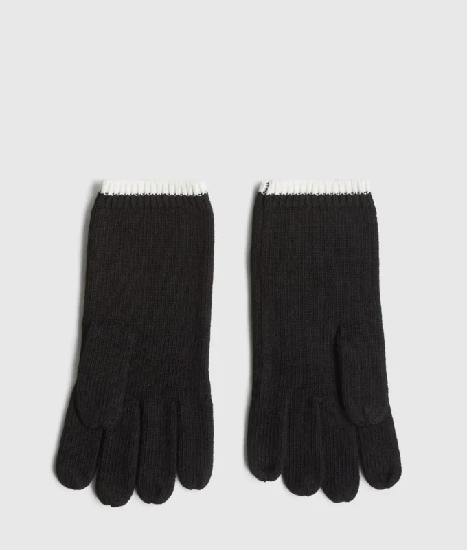 Strickhandschuhe mit Logo