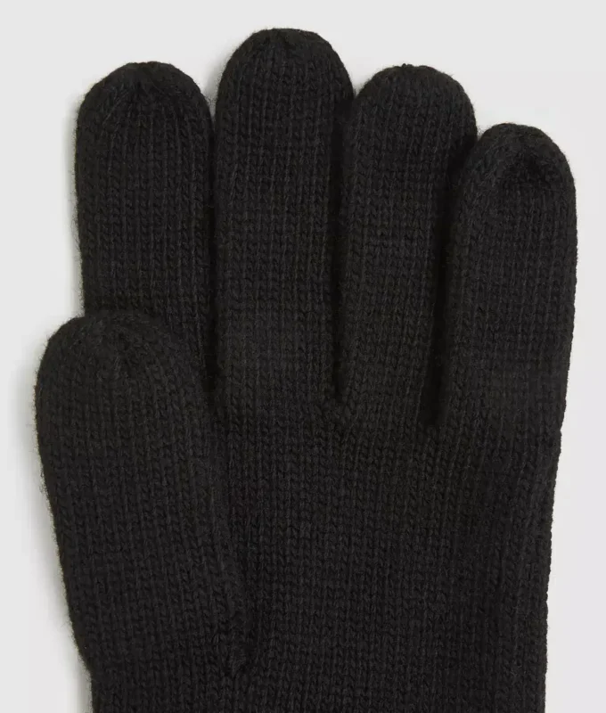 Strickhandschuhe mit Logo