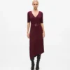 Strickkleid mit Gürtel