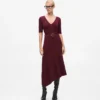 Strickkleid mit Gürtel