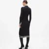 Strickkleid mit Logo Strickkleid mit Logo