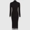 Strickkleid mit Logo Strickkleid mit Logo