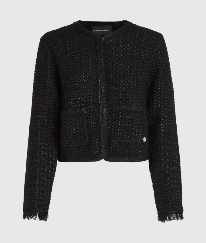Strukturierter Cardigan