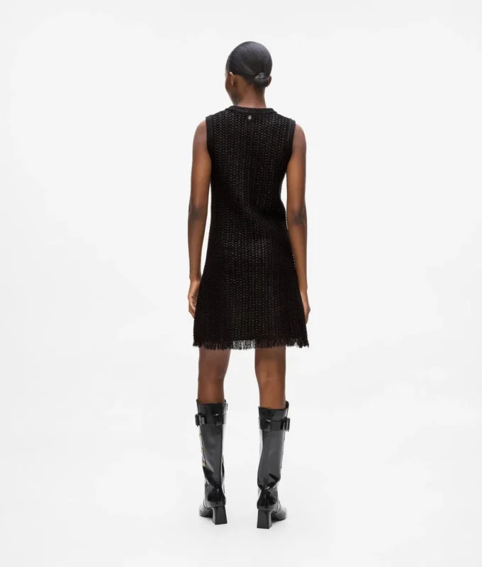 Strukturiertes Strickkleid Strukturiertes Strickkleid