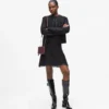 Strukturiertes Strickkleid Strukturiertes Strickkleid