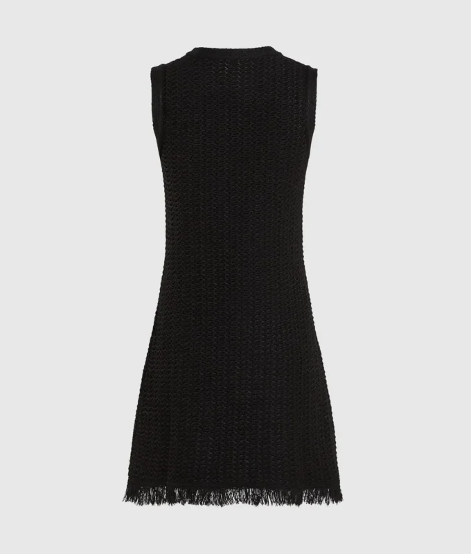 Strukturiertes Strickkleid Strukturiertes Strickkleid