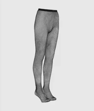 Strumpfhose mit Logo-Strasssteinen Strumpfhose mit Logo-Strasssteinen