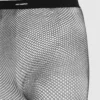 Strumpfhose mit Logo-Strasssteinen Strumpfhose mit Logo-Strasssteinen