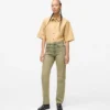 STUDDED HIGH-RISE STRAIGHT JEANS STUDDED HIGH-RISE STRAIGHT JEANS