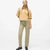 STUDDED HIGH-RISE STRAIGHT JEANS STUDDED HIGH-RISE STRAIGHT JEANS