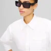 SUNGLASSES MIT SIGNATURE-AUSSCHNITT SUNGLASSES MIT SIGNATURE-AUSSCHNITT