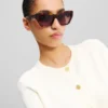 SUNGLASSES MIT SIGNATURE-AUSSCHNITT SUNGLASSES MIT SIGNATURE-AUSSCHNITT
