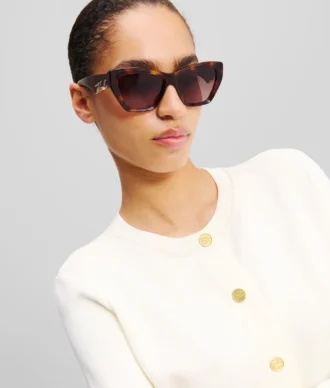 SUNGLASSES MIT SIGNATURE-AUSSCHNITT