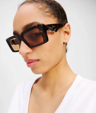 SUNGLASSES MIT SIGNATURE-AUSSCHNITT