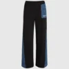 Sweathose mit Denim-Einsatz Sweathose mit Denim-Einsatz