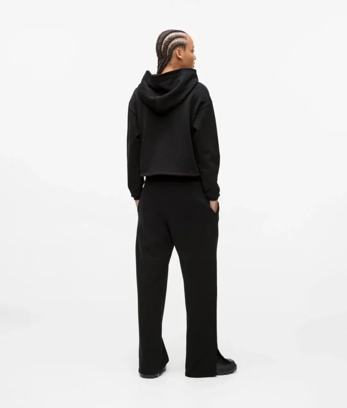 Sweathose mit Monogramm und Nieten Sweathose mit Monogramm und Nieten
