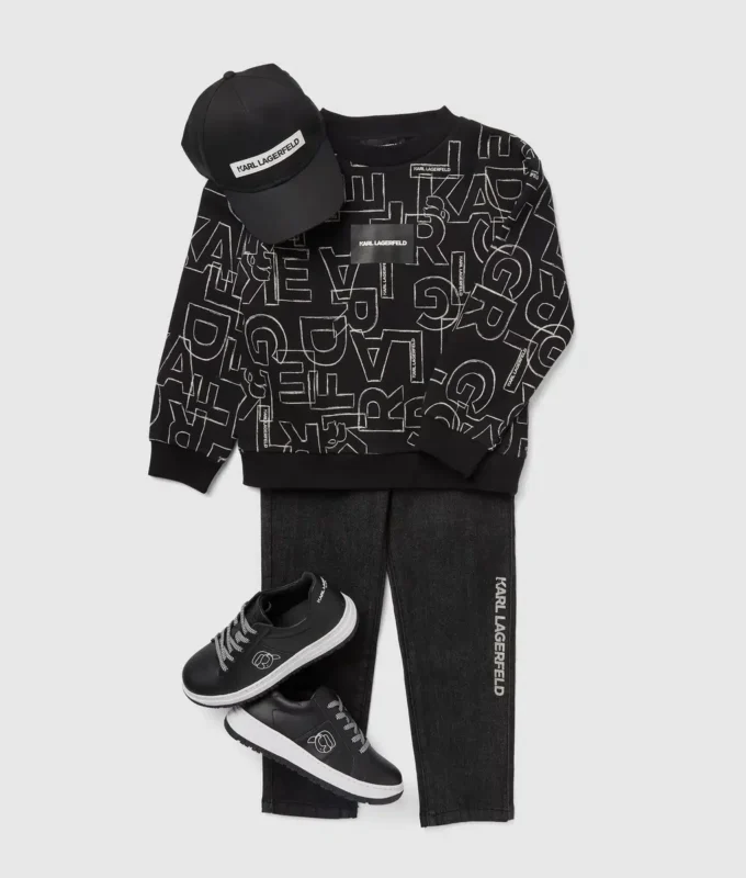 Sweatshirt für Jungen mit Allover-Print