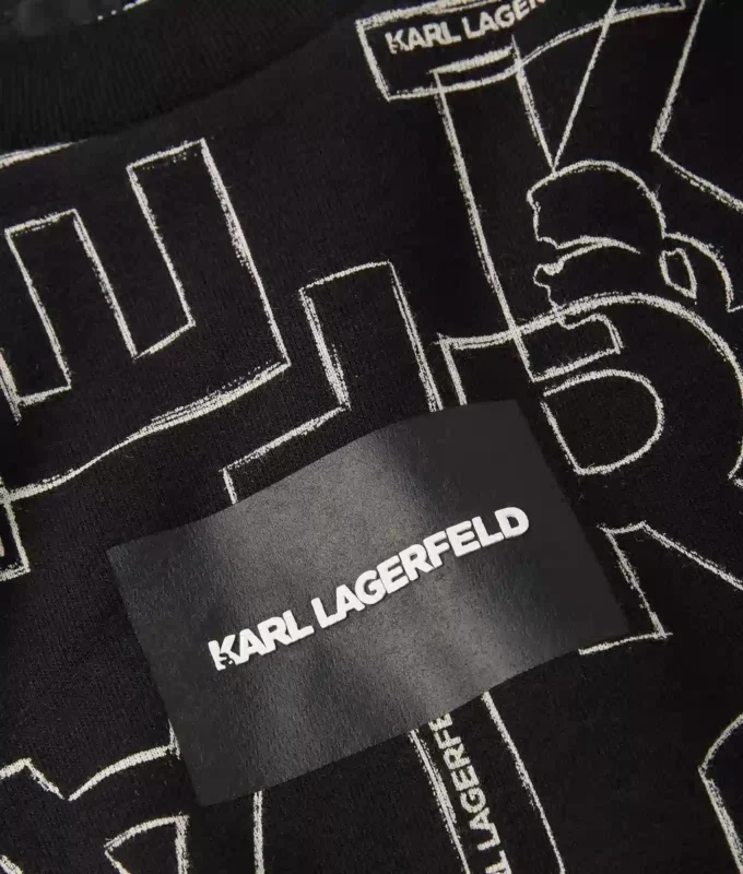 Sweatshirt für Jungen mit Allover-Print