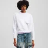 SWEATSHIRT MIT BLUMENMUSTER SWEATSHIRT MIT BLUMENMUSTER