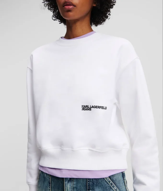 SWEATSHIRT MIT BLUMENMUSTER SWEATSHIRT MIT BLUMENMUSTER