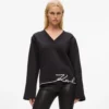 Sweatshirt mit charakteristischem Saum Sweatshirt mit charakteristischem Saum