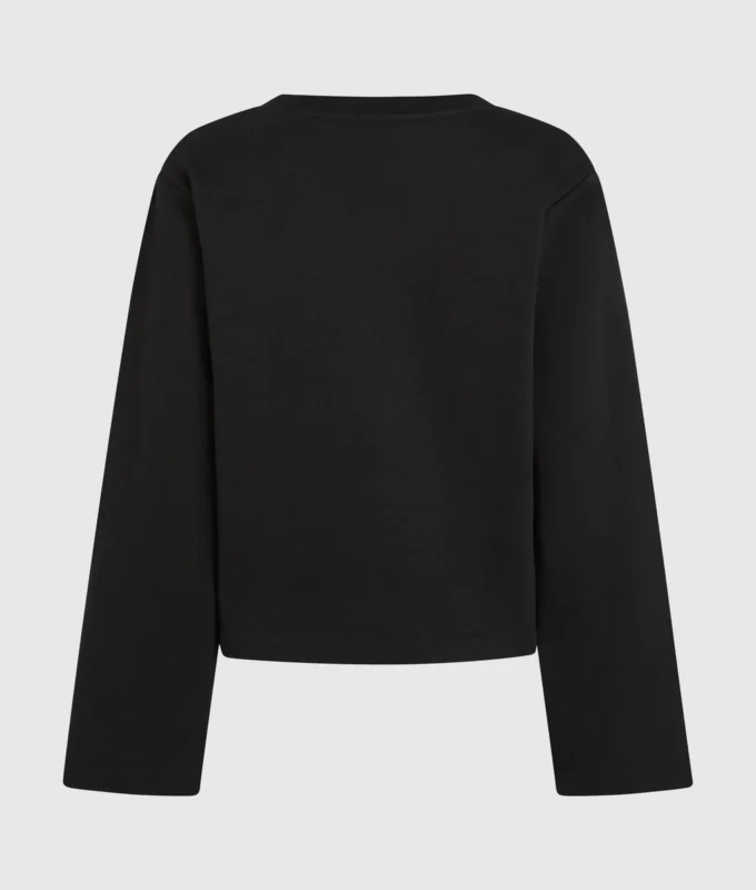 Sweatshirt mit charakteristischem Saum Sweatshirt mit charakteristischem Saum
