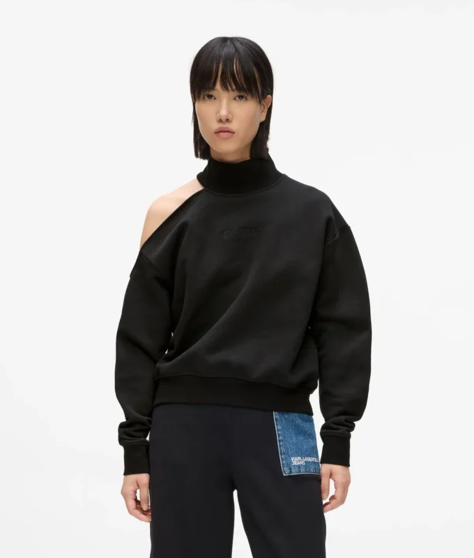 Sweatshirt mit Cut-outs Sweatshirt mit Cut-outs
