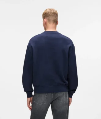 Sweatshirt mit geprägtem Monogramm Sweatshirt mit geprägtem Monogramm