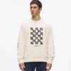 Sweatshirt mit grafischem Monogramm