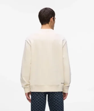 Sweatshirt mit grafischem Monogramm