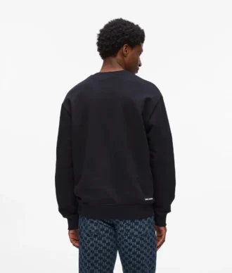 Sweatshirt mit grafischem Monogramm