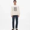 Sweatshirt mit grafischem Monogramm