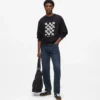 Sweatshirt mit grafischem Monogramm
