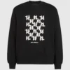 Sweatshirt mit grafischem Monogramm