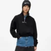 Sweatshirt mit halbem Reißverschluss Sweatshirt mit halbem Reißverschluss