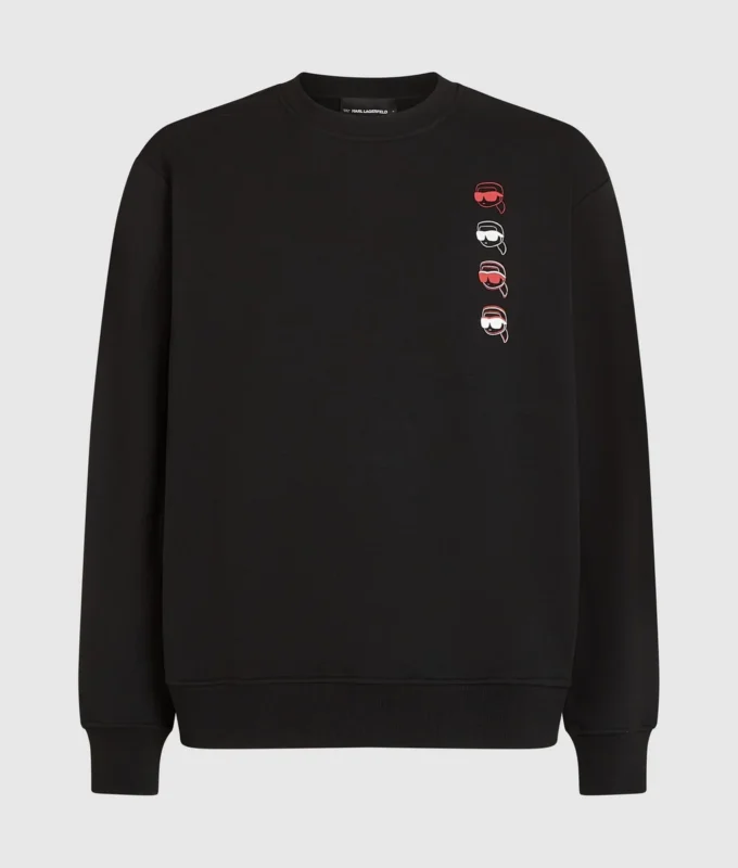 Sweatshirt mit Ikon-Print