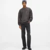 Sweatshirt mit Innenseite nach außen