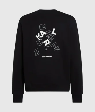 Sweatshirt mit Logo-Buchstaben