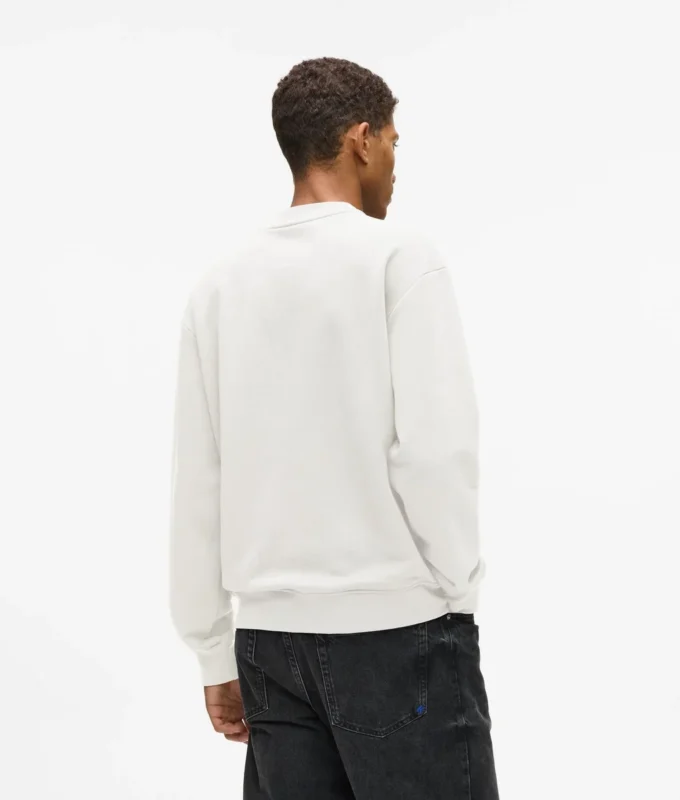 Sweatshirt mit Monogramm-Patch Sweatshirt mit Monogramm-Patch