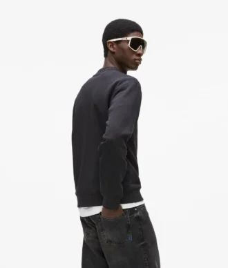 Sweatshirt mit Monogramm-Patch